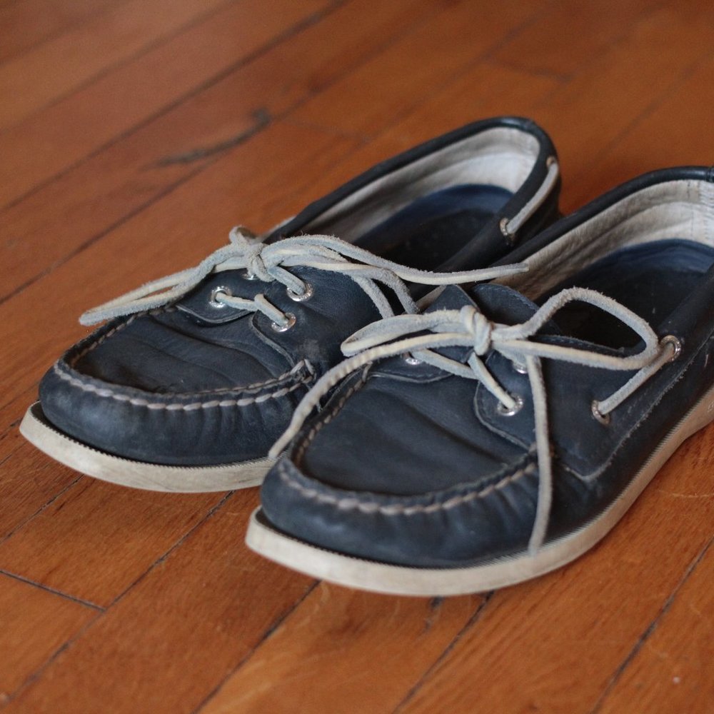 Sperry Topsiders blue